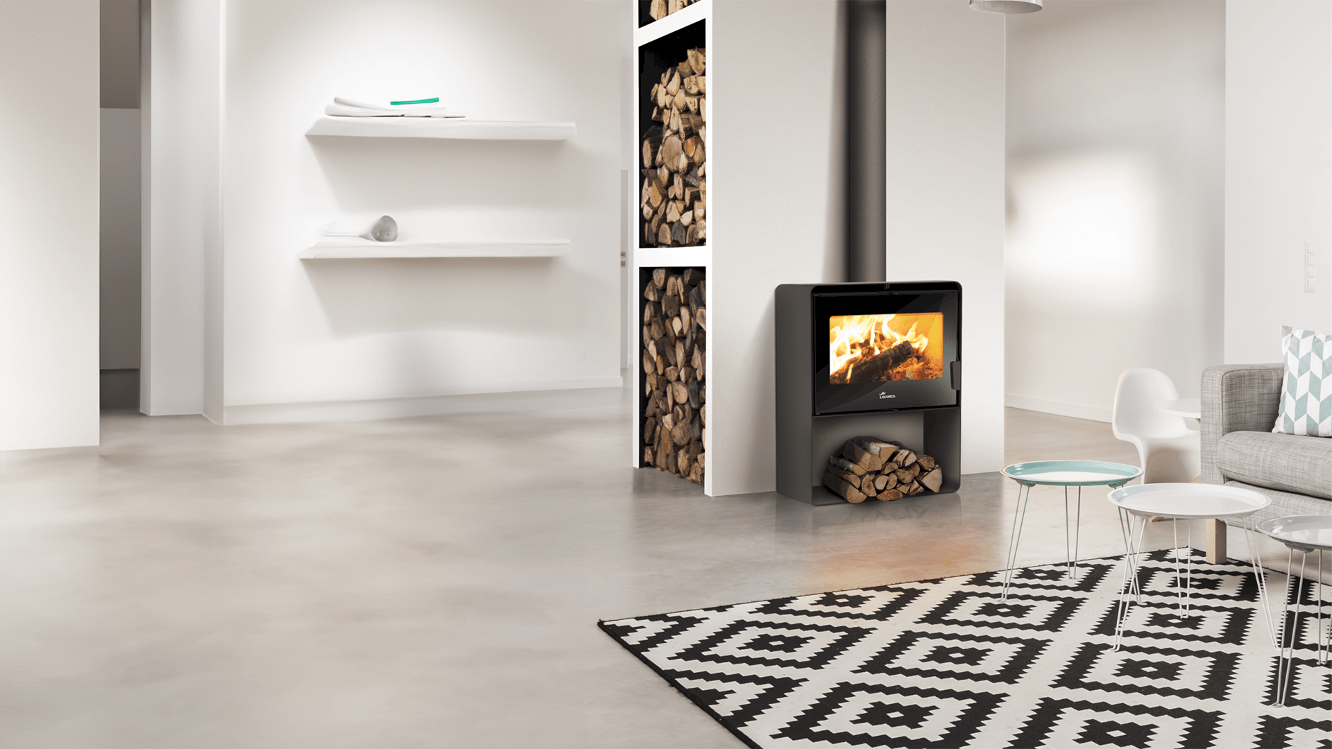 Zo zorg je dat jouw houtkachel niet opvalt in huis